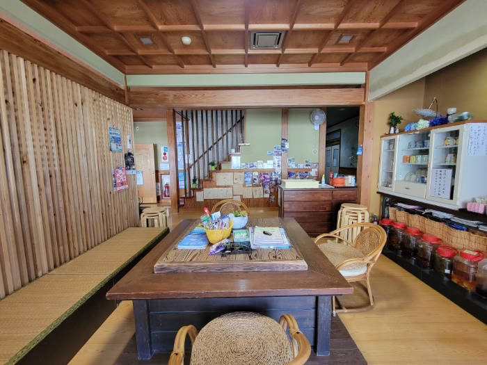 温泉民宿 番上屋 館内(囲炉裏のあったスペース)